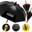 Automated Extended Umbrella With Protective Waterproof Case | https://www.bestnamebadges.com