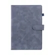 Magnetic Fastening A5 Leather Notebook | https://www.bestnamebadges.com