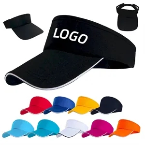 Airy Cotton Sun Visor Hat