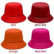 Chic And Comfy Cotton Bucket Hat | https://www.bestnamebadges.com