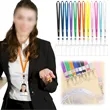 Colorful Polyester PVC ID Lanyard | https://www.bestnamebadges.com