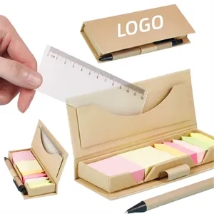 3-In-1 Eco-Friendly Sticky Note Set