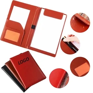 Chic A5 PU Leather Menu Folder For Hotel Dining