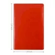 Chic A5 PU Leather Menu Folder For Hotel Dining | https://www.bestnamebadges.com