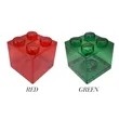 Transparent Building Blocks Style Piggy Bank | https://www.bestnamebadges.com