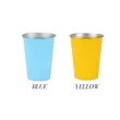12oz Single-Layer Stainless Steel Drinking Cup | https://www.bestnamebadges.com
