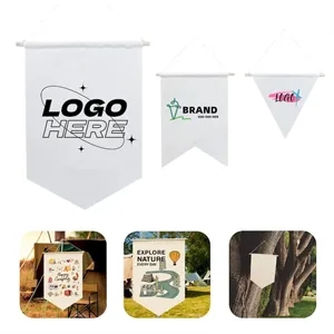 Custom Outdoor Camping Hanging Flag Banner