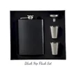 8oz Pocket Stainless Steel Hip Flask Set | https://www.bestnamebadges.com