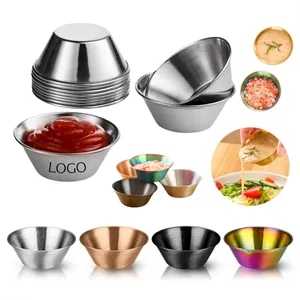 Small Stainless Steel Dipping Sauce Cup