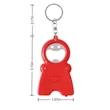 4-In-1 Keychain Tool With LED Light And Tape Measure | https://www.bestnamebadges.com