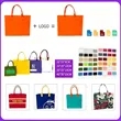 Felt Tote Bag | https://www.bestnamebadges.com