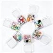 Mini Transparent Organizer Box | https://www.bestnamebadges.com