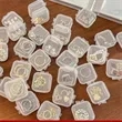 Mini Transparent Organizer Box | https://www.bestnamebadges.com