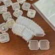 Mini Transparent Organizer Box | https://www.bestnamebadges.com
