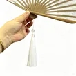 Vintage Women Shell Fan | https://www.bestnamebadges.com