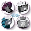 Baby Portable Diaper Changing Pad | https://www.bestnamebadges.com