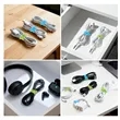 Silicone Cable Ties | https://www.bestnamebadges.com