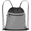 RejuVe MILANO Recycled Heather Drawstring Bag | https://www.bestnamebadges.com