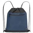 RejuVe MILANO Recycled Heather Drawstring Bag | https://www.bestnamebadges.com