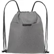 RejuVe X-PAK Recycled Heather Drawstring Bag | https://www.bestnamebadges.com
