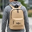 Geopacker Multi-Pocket Zipper Backpack | https://www.bestnamebadges.com
