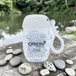 Hand Sanitizer with Clip | https://www.bestnamebadges.com