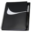 Wavy Design PP Cover RIng Notebook with Matching Pens | https://www.bestnamebadges.com