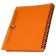 Wavy Design PP Cover RIng Notebook with Matching Pens | https://www.bestnamebadges.com