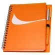Wavy Design PP Cover RIng Notebook with Matching Pens | https://www.bestnamebadges.com