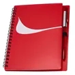 Wavy Design PP Cover RIng Notebook with Matching Pens | https://www.bestnamebadges.com