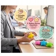 Star Stress Ball Keychains | https://www.bestnamebadges.com