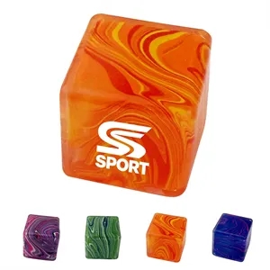 1.3" Cube Fidget Squishy Toy Squeeze Stress Ball
