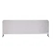 10' Barricade Fabric Cover | https://www.bestnamebadges.com