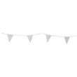 9" x 12" Triangle Pennant String Single-Sided (20') | https://www.bestnamebadges.com