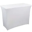 4' UltraFit Demo Table Throw (Full-Color Full Bleed) | https://www.bestnamebadges.com