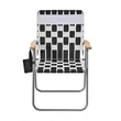Retro Webbing Chair | https://www.bestnamebadges.com
