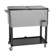Rolling Cooler Vending Cart, Wrap Graphic | https://www.bestnamebadges.com