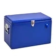 Metal Tool Box Cooler, Front Imprint | https://www.bestnamebadges.com