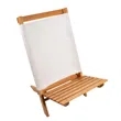 Wood Dock Chair | https://www.bestnamebadges.com