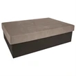 11 3/4"x7 3/4" Leatherette Gift Box | https://www.bestnamebadges.com