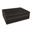 8"x6 3/8" Premium Leatherette Gift Box | https://www.bestnamebadges.com