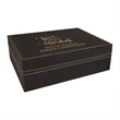 8"x6 3/8" Premium Leatherette Gift Box | https://www.bestnamebadges.com