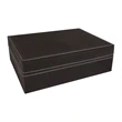 8"x6 3/8" Premium Leatherette Gift Box | https://www.bestnamebadges.com