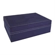 8"x6 3/8" Premium Leatherette Gift Box | https://www.bestnamebadges.com