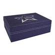 8"x6 3/8" Premium Leatherette Gift Box | https://www.bestnamebadges.com