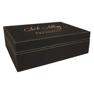 10 1/4" x 7 1/2" Premium Leatherette Gift Box