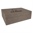 10 1/4" x 7 1/2" Premium Leatherette Gift Box | https://www.bestnamebadges.com