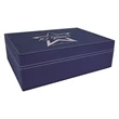 10 1/4" x 7 1/2" Premium Leatherette Gift Box | https://www.bestnamebadges.com