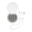 60W Eco Charging Cable Kit Keychain | https://www.bestnamebadges.com
