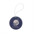 Leatherette Round Ornaments | https://www.bestnamebadges.com